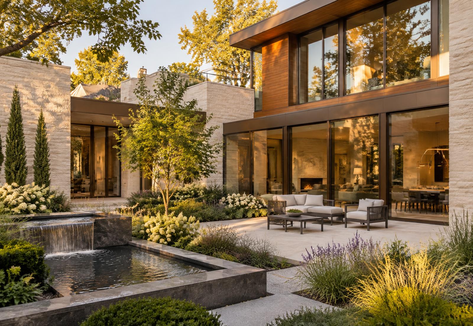 Conceptual architectural view for Highlands Residence